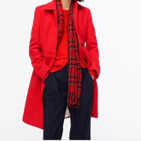 J Crew Classic lady day coat in Italian double-cloth wool - Picture 1 of 6